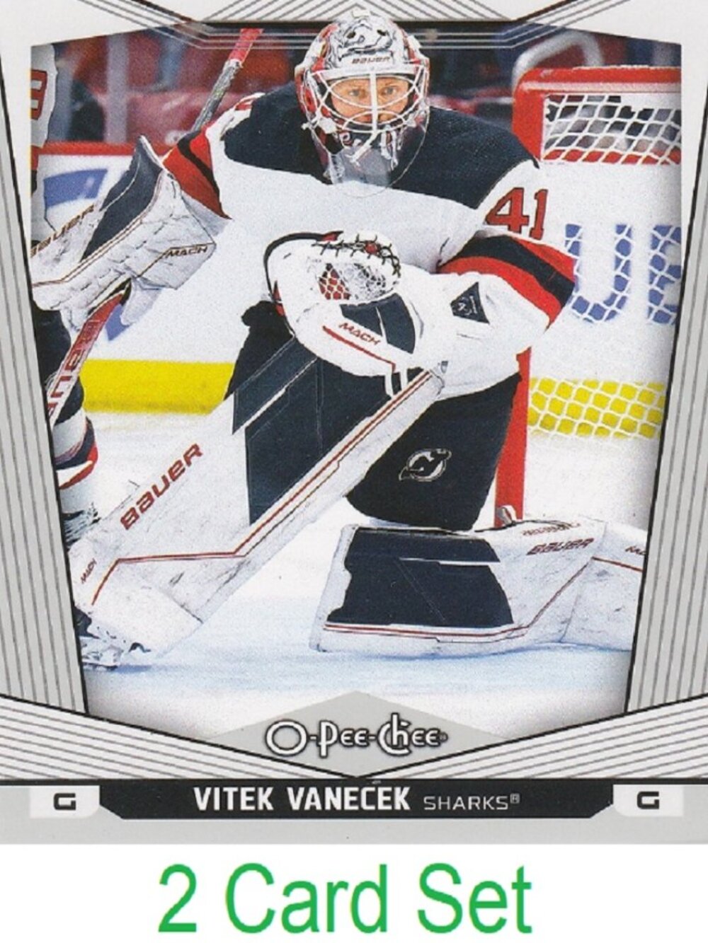 Vitek Vanecek Hockey Card Collection